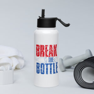 Break The Bottle Stainless Steel Water Bottle