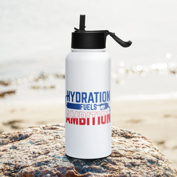 Hydration Fuels Ambition Stainless Steel Water Bottle - Image 2