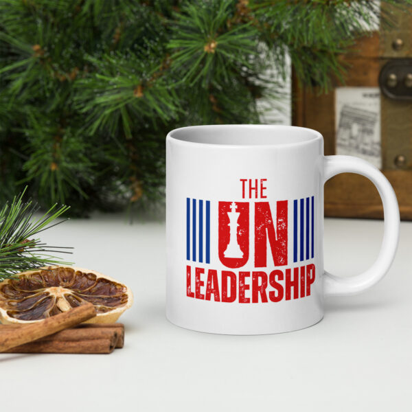 The UN-Leadership White Glossy Mug - Image 2