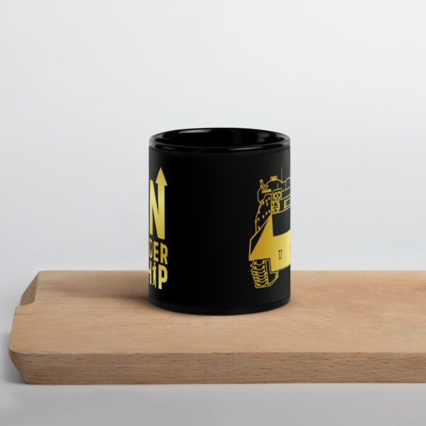 UN-Leadership Black Glossy Mug - Image 2