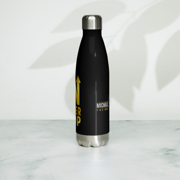 UN-Leadership Black Stainless steel water bottle