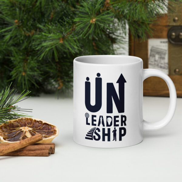 UN-Leadership White Glossy Mug - Image 2