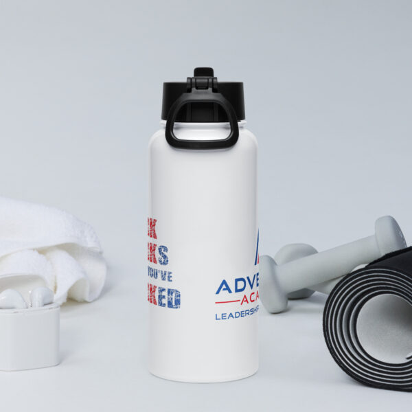 Work Works Only If You’ve Worked Stainless Steel Water Bottle - Image 4