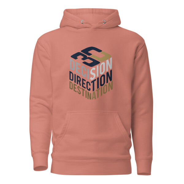 3D Decision Direction Destination Unisex Hoodie - Image 7