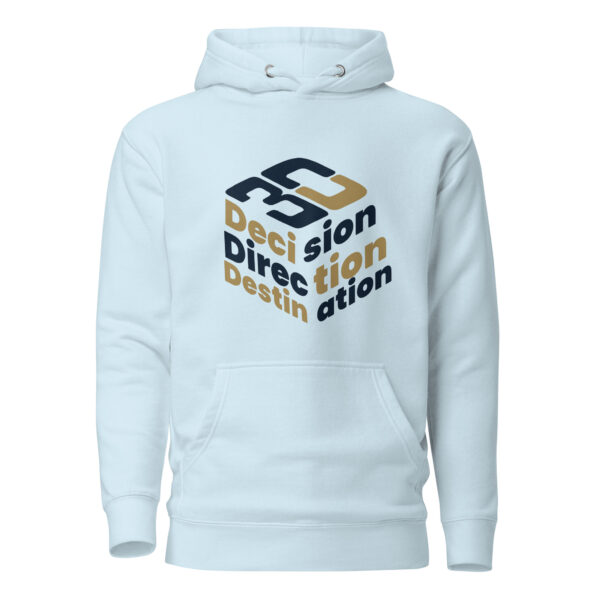 3D Decision Direction Destination Unisex Hoodie - Image 5