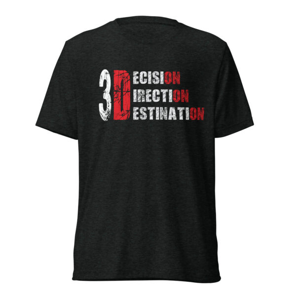 3D Decision Direction Destination Short Sleeve T-Shirt - Image 9
