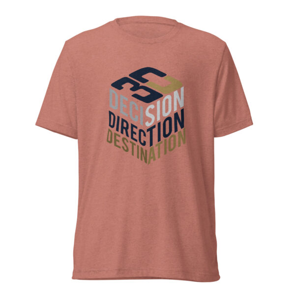 3D Decision Direction Destination Short Sleeve T-Shirt - Image 7