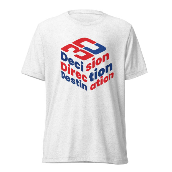 3D Decision Direction Destination Short Sleeve T-Shirt