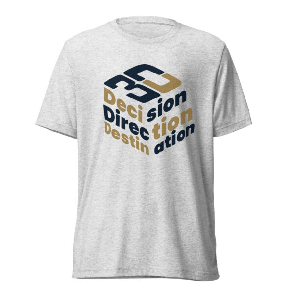 3D Decision Direction Destination Short Sleeve T-Shirt - Image 5