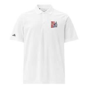 Break The Bottle Unisex Polo T-Shirt