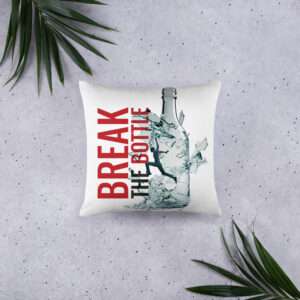 Break The Bottle Pillow