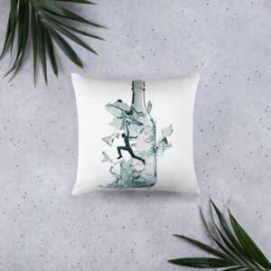 Break The Bottle Pillow