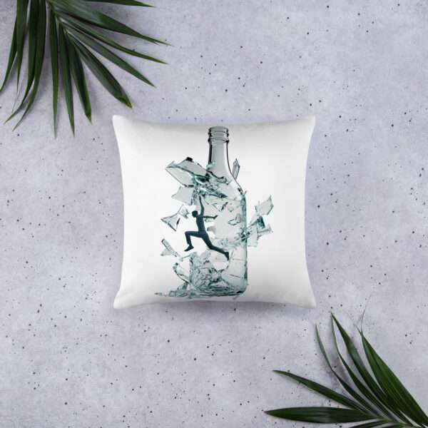 Break The Bottle Pillow