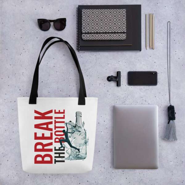 Break The Bottle Tote Bag