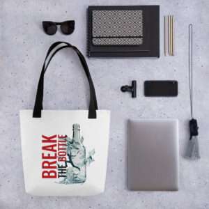 Break The Bottle Tote Bag