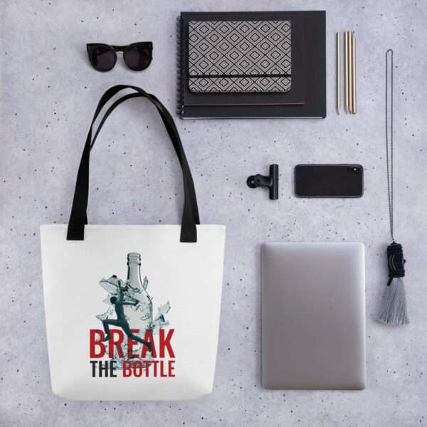 Break The Bottle Tote Bag