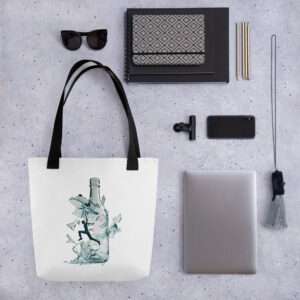 Break The Bottle Tote Bag