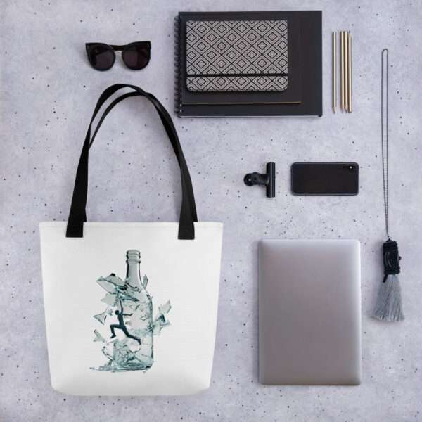 Break The Bottle Tote Bag