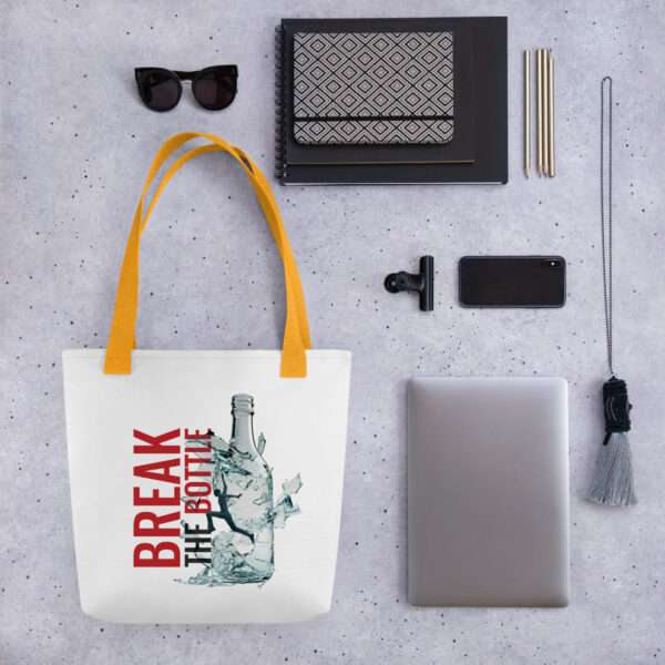 Break The Bottle Tote Bag - Image 2
