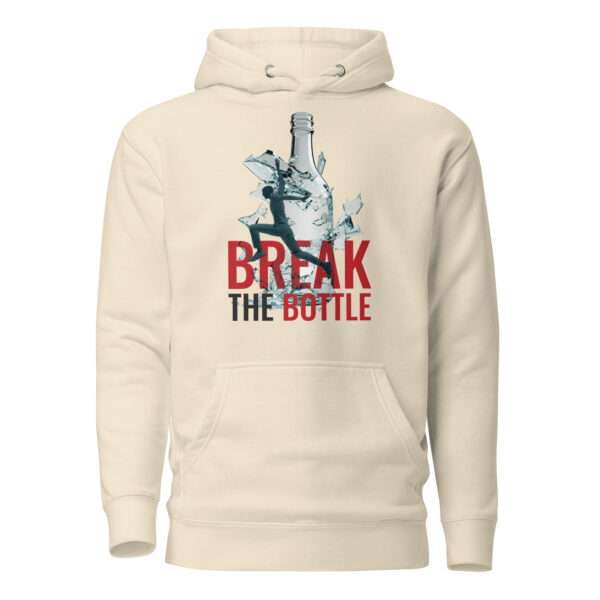 Break the Bottle Title Unisex Hoodie - Image 4
