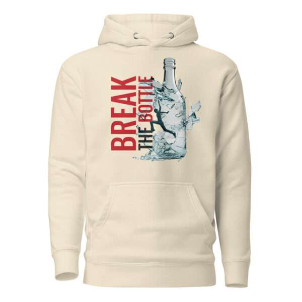 Break the Bottle Book Unisex Hoodie - Image 3