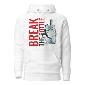 Break the Bottle Cover Unisex Hoodie