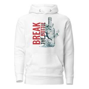 Break the Bottle Book Unisex Hoodie