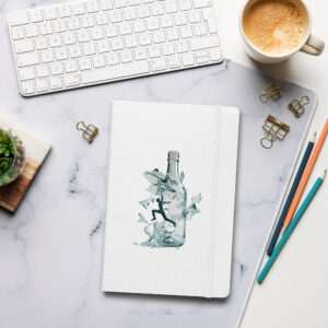 Break the Bottle Hardcover Notebook