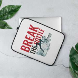 Break The Bottle Laptop Sleeve