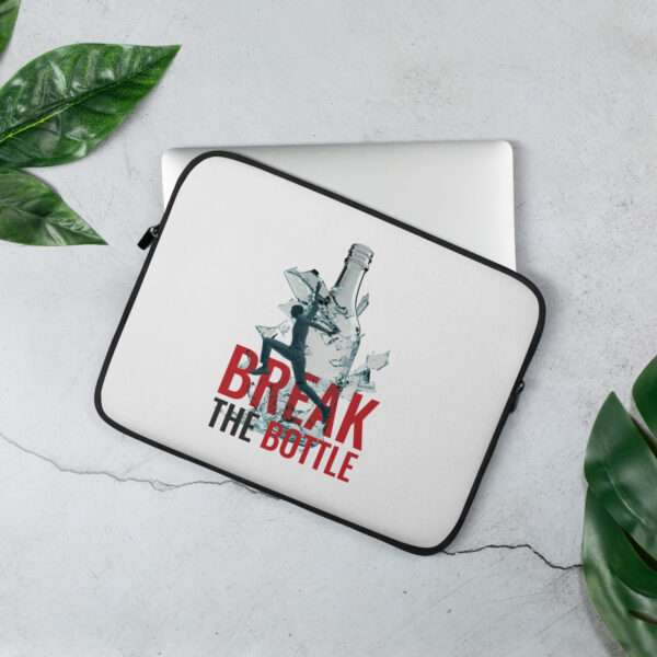 Break The Bottle Laptop Sleeve