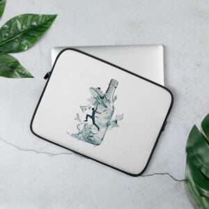 Break The Bottle Laptop Sleeve