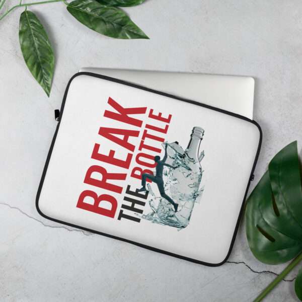 Break The Bottle Laptop Sleeve - Image 2