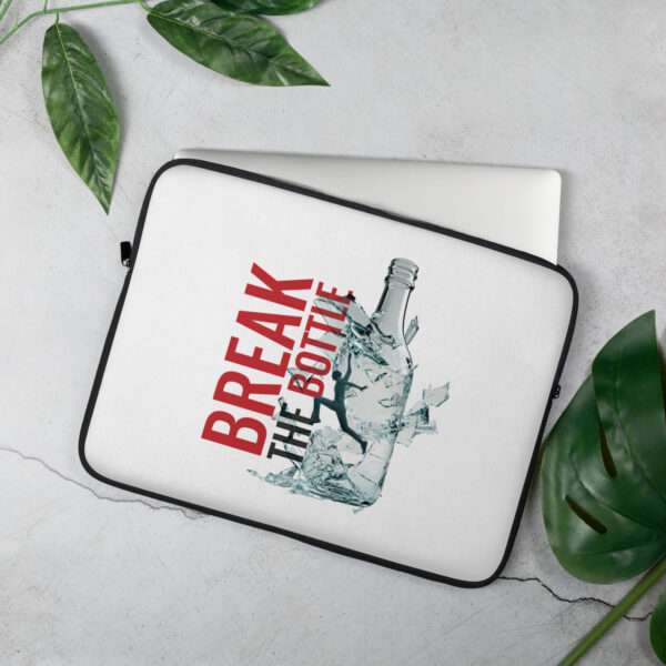Break The Bottle Laptop Sleeve - Image 2