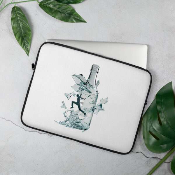 Break The Bottle Laptop Sleeve - Image 2