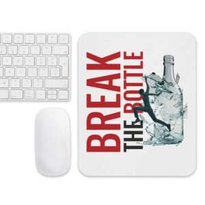 Break The Bottle Mouse Pad