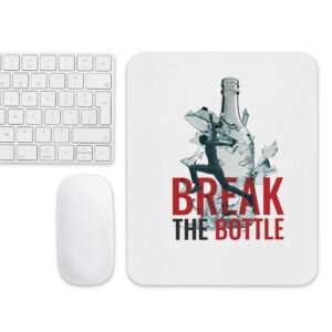 Break The Bottle Mouse Pad