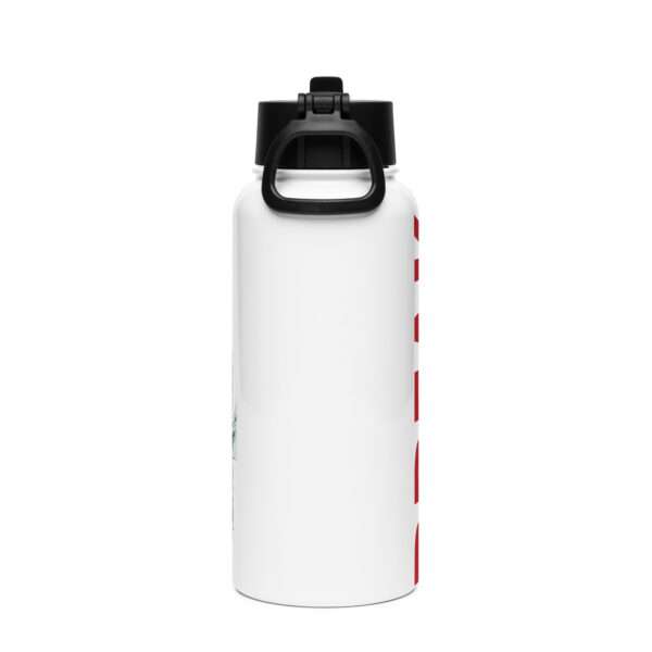 Break the Bottle Cover Stainless Steel Water Bottle with a Straw Lid - Image 2