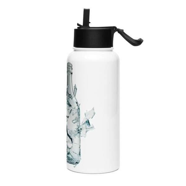 Break the Bottle Book Stainless Steel Water Bottle - Image 3