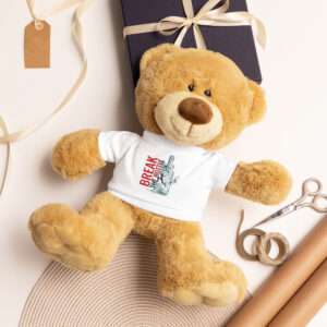 Break The Bottle Teddy Bear With T-Shirt