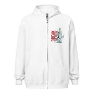 Break The Bottle Unisex Zip Hoodie