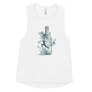Break The Bottle Female Tank Top