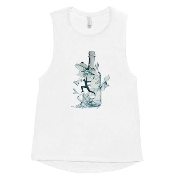 Break The Bottle Female Tank Top
