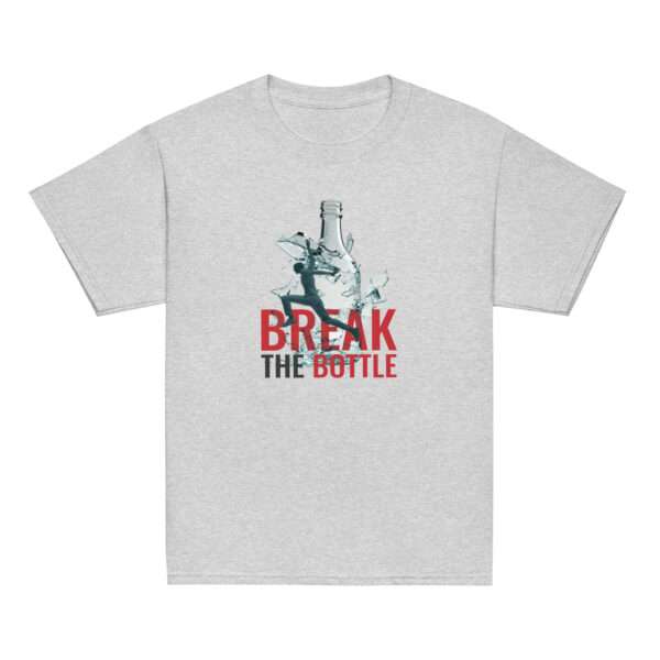 Break The Bottle Unisex Kids T-Shirt - Image 2