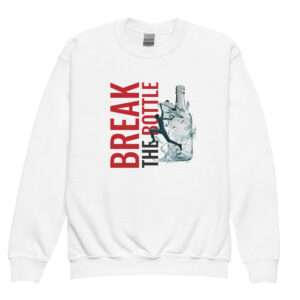 Break The Bottle Unisex Kids Sweatshirt