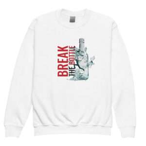 Break The Bottle Unisex Kids Sweatshirt