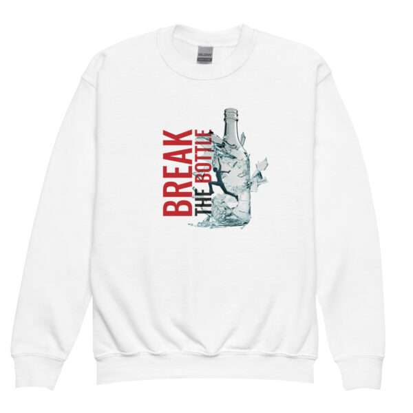 Break The Bottle Unisex Kids Sweatshirt