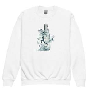 Break The Bottle Unisex Kids Sweatshirt