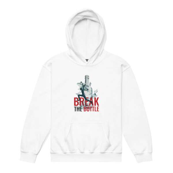 Break The Bottle Unisex Kids Hoodie