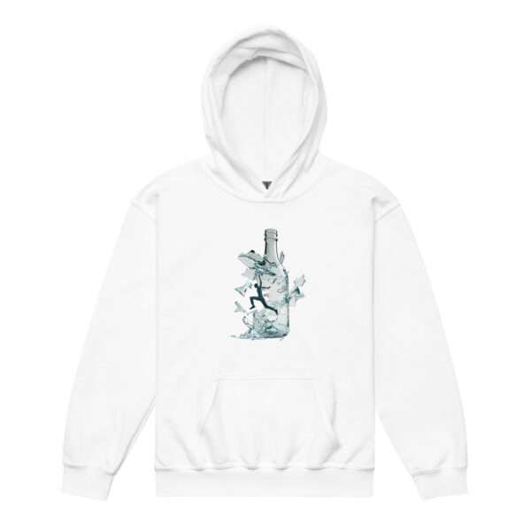 Break The Bottle Unisex Kids Hoodie